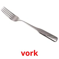 vork ansichtkaarten