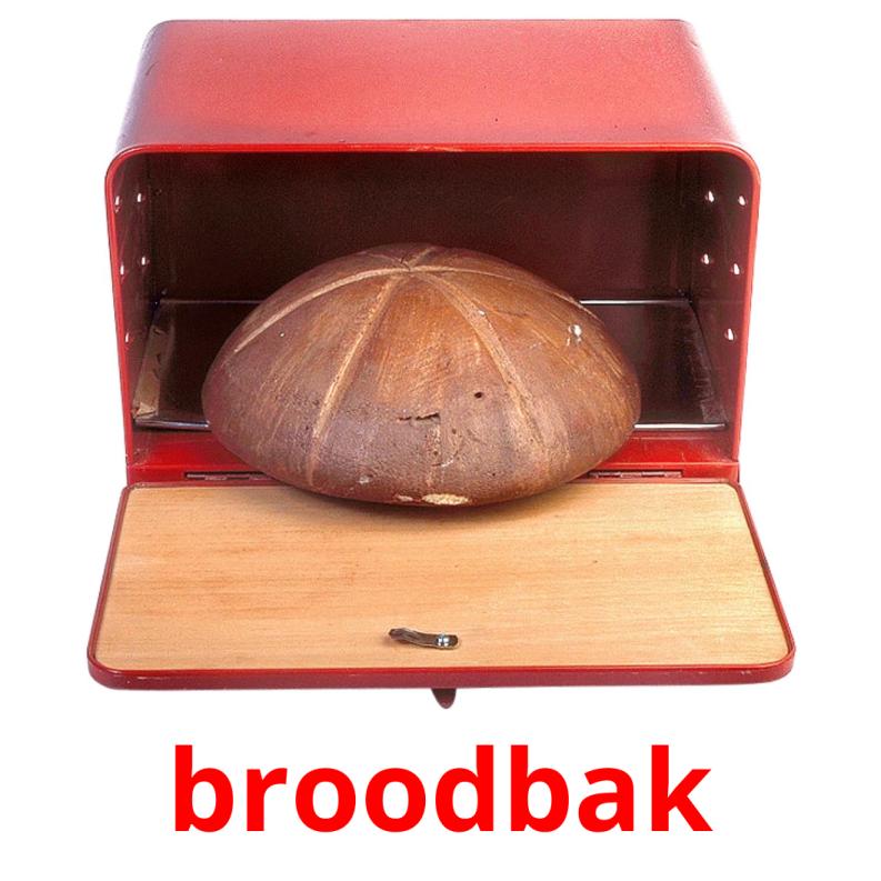 broodbak picture flashcards