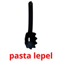 pasta lepel picture flashcards