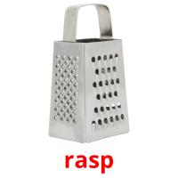 rasp picture flashcards