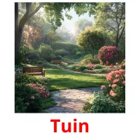 Tuin ansichtkaarten