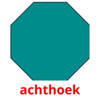 achthoek picture flashcards