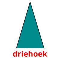 driehoek picture flashcards