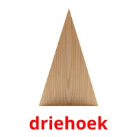 driehoek Tarjetas didacticas