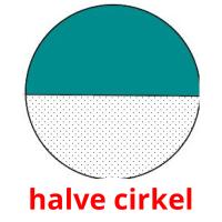 halve cirkel picture flashcards
