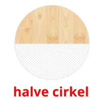 halve cirkel Tarjetas didacticas