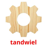 tandwiel Tarjetas didacticas