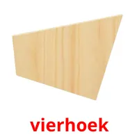 vierhoek Tarjetas didacticas