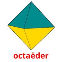 octaëder flashcards illustrate