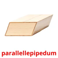 parallellepipedum cartões com imagens