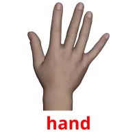 hand ansichtkaarten