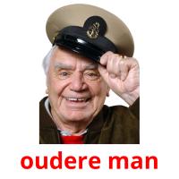 oudere man picture flashcards