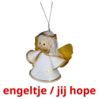 engeltje / jij hope flashcards illustrate