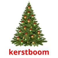 kerstboom picture flashcards