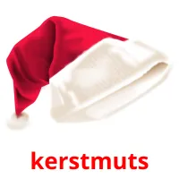 kerstmuts flashcards illustrate