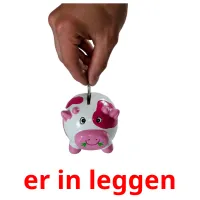 er in leggen flashcards illustrate