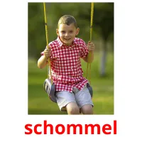 schommel flashcards illustrate