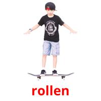 rollen picture flashcards