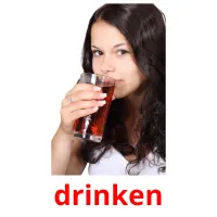 drinken ansichtkaarten