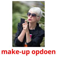 make-up opdoen card for translate