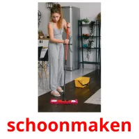 schoonmaken ansichtkaarten