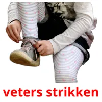 veters strikken ansichtkaarten