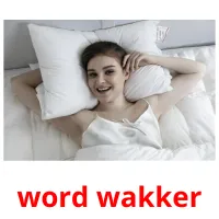 word wakker ansichtkaarten