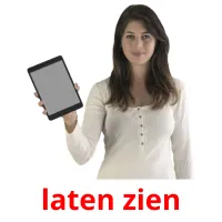 laten zien Bildkarteikarten