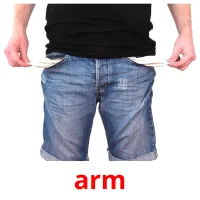 arm ansichtkaarten