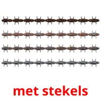 met stekels ansichtkaarten