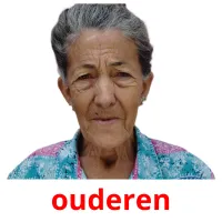 ouderen ansichtkaarten