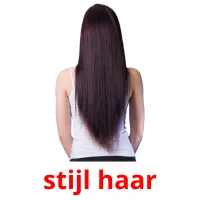 stijl haar ansichtkaarten