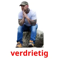 verdrietig ansichtkaarten