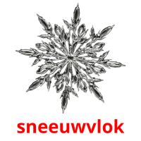 sneeuwvlok card for translate