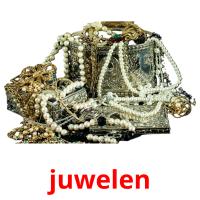 juwelen flashcards illustrate