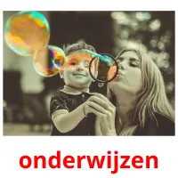 onderwijzen ansichtkaarten