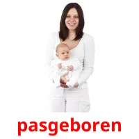 pasgeboren ansichtkaarten