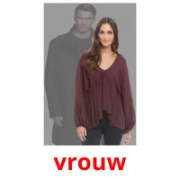 vrouw ansichtkaarten