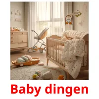 Baby dingen flashcards illustrate