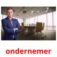 ondernemer picture flashcards