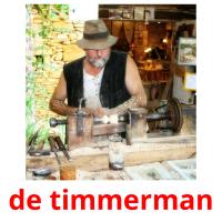 de timmerman picture flashcards