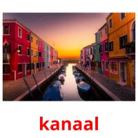 kanaal picture flashcards