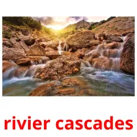 rivier cascades cartes flash