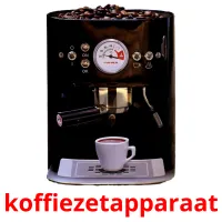 koffiezetapparaat Bildkarteikarten