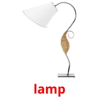 lamp Bildkarteikarten