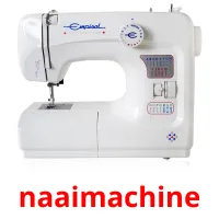 naaimachine Bildkarteikarten