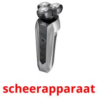 scheerapparaat card for translate