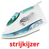 strijkijzer Bildkarteikarten