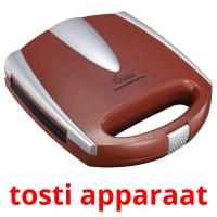 tosti apparaat card for translate