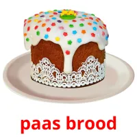 paas brood picture flashcards